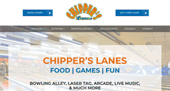 Desktop Screenshot of chipperslanes.com